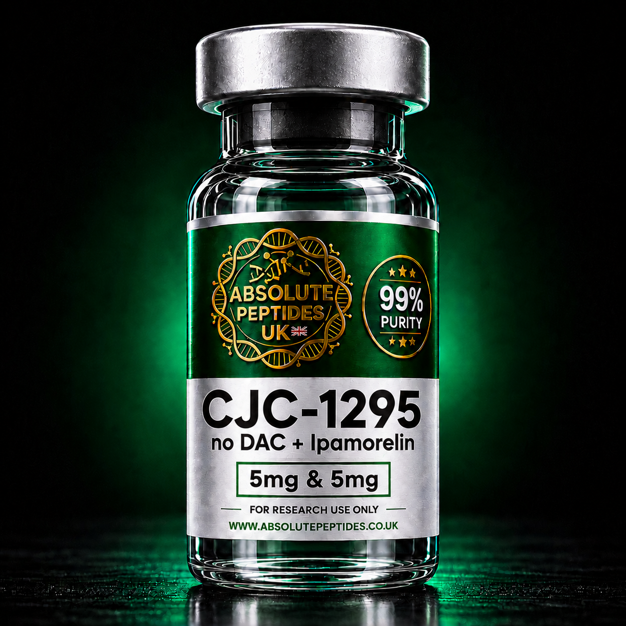 CJC-1295 no DAC 5mg + Ipamorelin 5mg