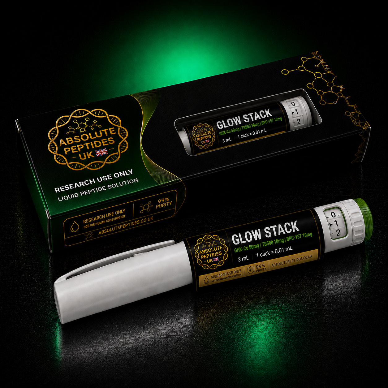 Glow Stack pen
